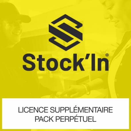 Licence supplémentaire Pack perpétuel global Stock In DROID Gestion de Stock