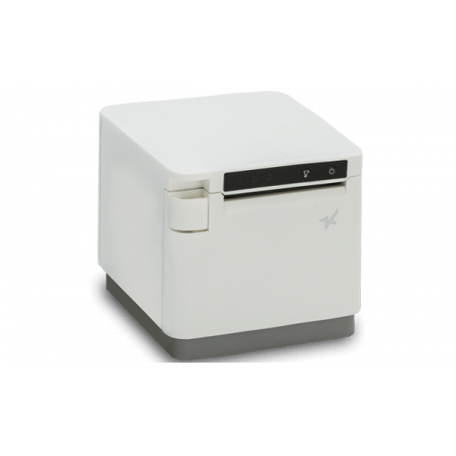 Star Micronics mC-Print3, Thermal, 3in, Cutter, Ethernet (LAN), USB, CloudPRNT, Black, EU & UK, PS60C Power Supply included Avec