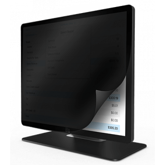 Elo Touch Solution E352596 filtre anti-reflets pour écran et filtre de confidentialité Filtre de confidentialité sans bords pour