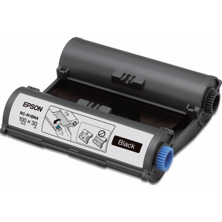 Epson RC-R1BNA - Ruban encreur Noir 50-100mm x 30 m