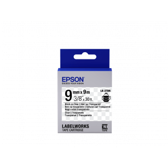 Epson LK-3TBN - Transparent - Noir sur Transparent - 9mmx9m