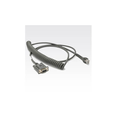 Zebra RS232 Cable câble de signal 2,7 m Gris