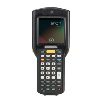 Zebra MC3200 ordinateur portable de poche 7,62 cm (3") 320 x 320 pixels Écran tactile 365 g Noir