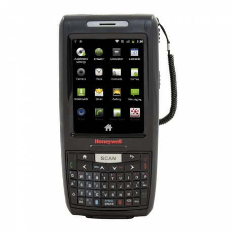 Honeywell Dolphin 7800 ordinateur portable de poche 8,89 cm (3.5") Écran tactile 380 g Noir