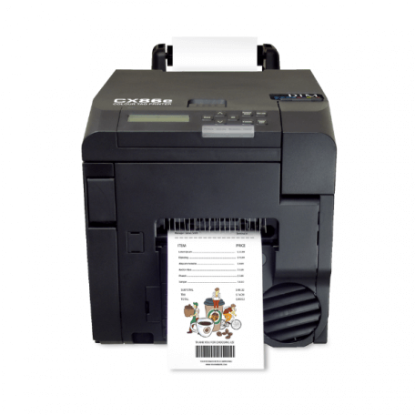 CX86E 230V COLOUR TAG PRINTER WITH HEAVY-DUTY STEEL FRAME