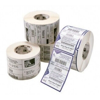 Boîte de 12 rouleaux d'étiquettes transfert thermique 76mmx76mm Z-Ultimate 3000T White Zebra 87443