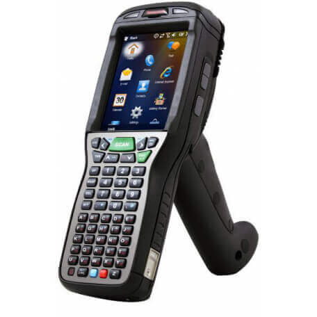 Honeywell Dolphin 99GX ordinateur portable de poche 9,4 cm (3.7") 480 x 640 pixels Écran tactile 621 g Noir