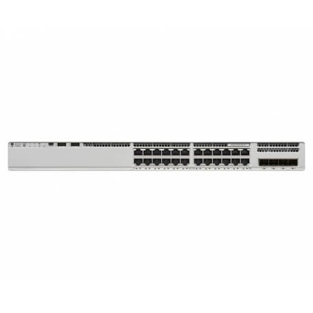 Cisco Catalyst C9200L Non-géré L3 Fast Ethernet (10/100) Gris Connexion Ethernet, supportant l'alimentation via ce port (PoE)