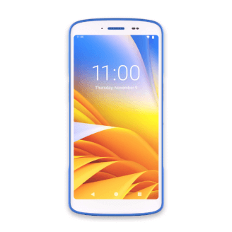 Zebra HC20 ordinateur portable de poche 15,2 cm (6") 1080 x 2160 pixels Écran tactile 239 g Bleu