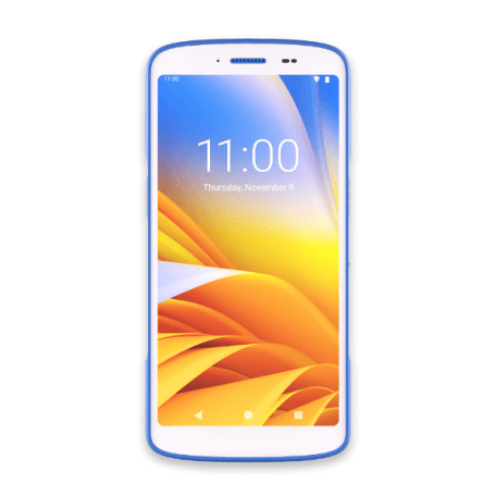 Zebra HC20 ordinateur portable de poche 15,2 cm (6") 1080 x 2160 pixels Écran tactile 239 g Bleu