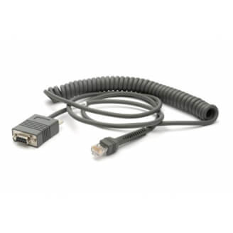 Zebra RS232 Cable câble de signal 2,7 m Gris