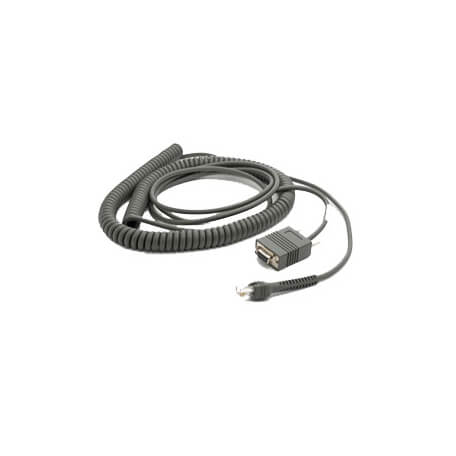 Zebra RS232 Cable câble de signal 6 m Gris