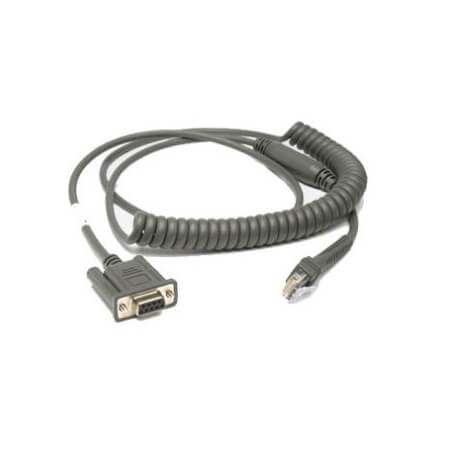 Zebra 2.8m 9-pin DB-9 RS-232 câble Série Gris 2,8 m