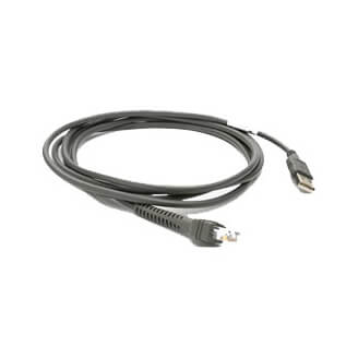 Zebra CBA-U01-S07ZAR câble USB 2,1 m 2.0 USB A Gris