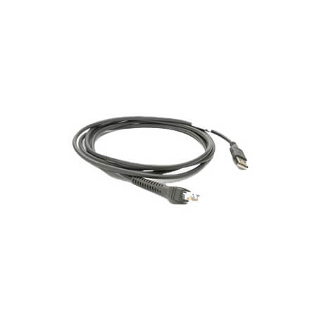 Zebra CBA-U01-S07ZAR câble USB 2,1 m 2.0 USB A Gris