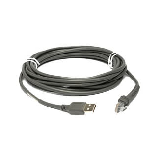 Zebra USB Cable: Series A câble USB 4,5 m USB A Gris