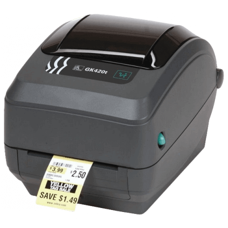 Imprimante d'étiquettes adhésives Zebra GK420d