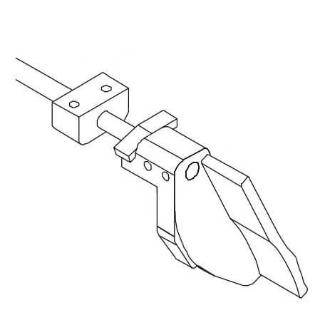 Datamax O'Neil DPR15-2720-01 pièce de rechange pour équipement d'impression Système de fermeture Imprimante d'étiquettes