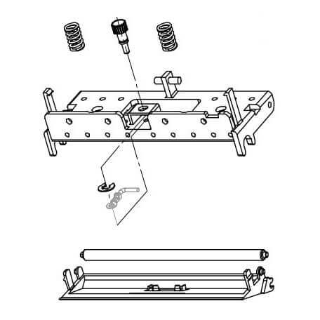 Datamax O'Neil DPR78-2900-01 pièce de rechange pour équipement d'impression Imprimante d'étiquettes