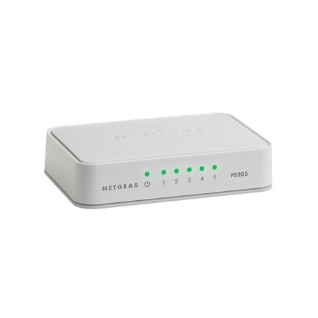 Netgear FS205 Non-géré Blanc