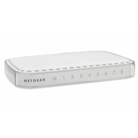 Netgear GS608-400PES commutateur réseau Non-géré L2 Gigabit Ethernet (10/100/1000) Blanc