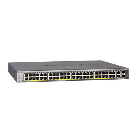 Netgear S3300-52X Géré L2/L3 Gigabit Ethernet (10/100/1000) Noir