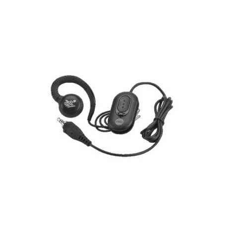 Zebra HDST-35MM-PTVP-01 casque et micro Monophonique crochet auricullaire Noir