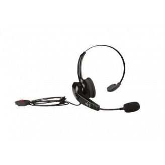 Zebra HS2100 Casque audio Arceau Monophonique Noir