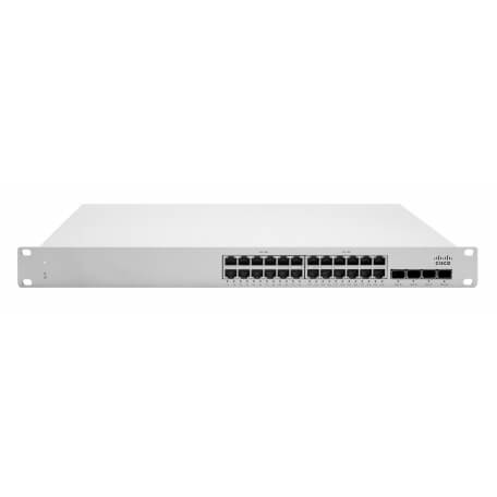Cisco Meraki MS225-24P Géré L2 Gigabit Ethernet (10/100/1000) Gris 1U Connexion Ethernet, supportant l'alimentation via ce port