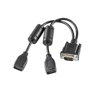 Honeywell VM3052CABLE adaptateur et connecteur de câbles D15 USB type A Noir