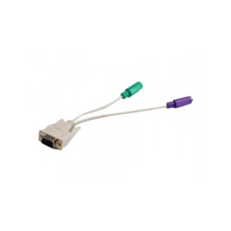 Honeywell VX89058CABLE adaptateur et connecteur de câbles D9 2 x PS/2 Gris