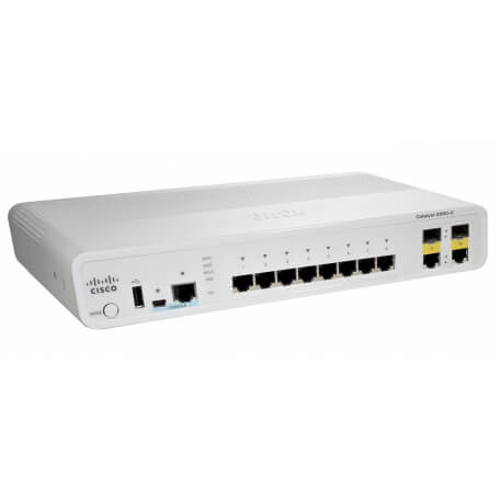 Cisco Catalyst WS-C2960C-8TC-L commutateur réseau Géré L2 Fast Ethernet (10/100) Blanc