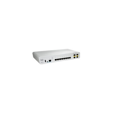 Cisco Catalyst WS-C2960C-8TC-S commutateur réseau Géré L2 Fast Ethernet (10/100) Blanc